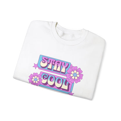 Stay Cool Always Unisex Crewneck Sweatshirt - Fun & Cozy Style