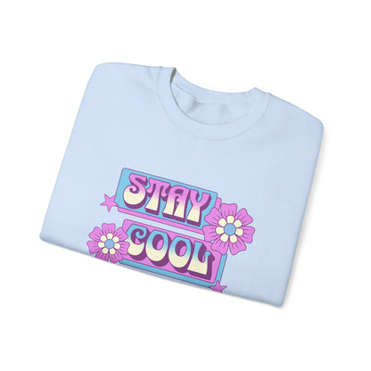 Stay Cool Always Unisex Crewneck Sweatshirt - Fun & Cozy Style