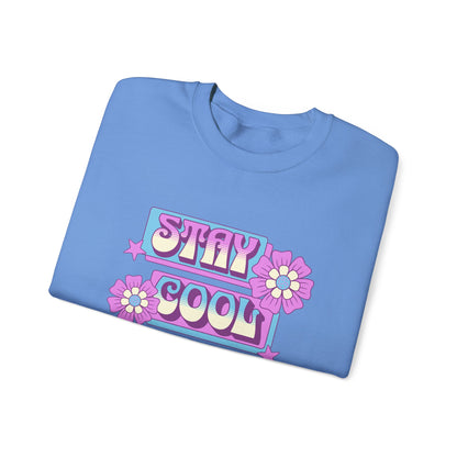 Stay Cool Always Unisex Crewneck Sweatshirt - Fun & Cozy Style