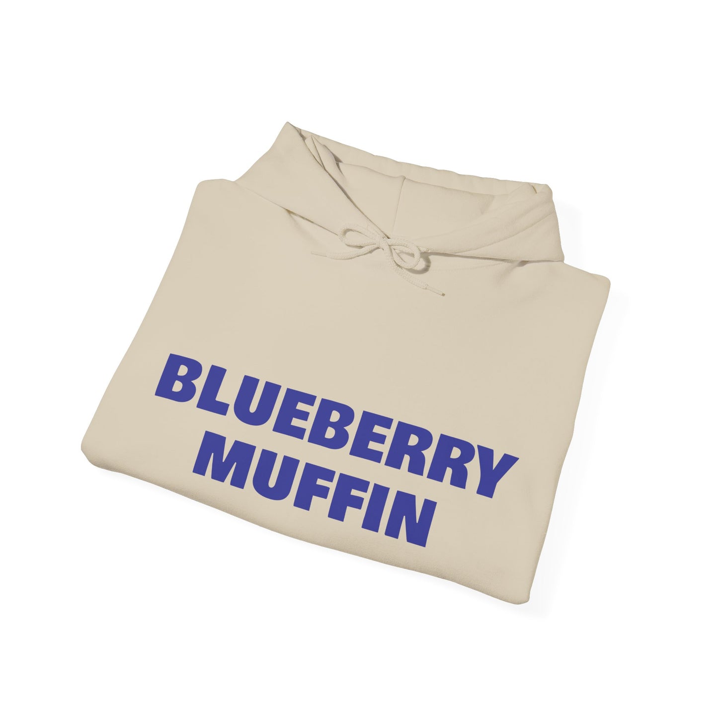 Blueberry Muffin Unisex Hooded Sweatshirt - Cozy Casual Wear for Food Lovers