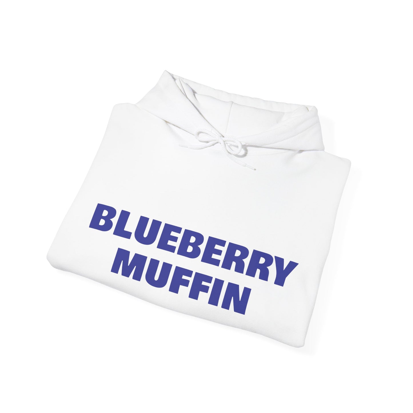 Blueberry Muffin Unisex Hooded Sweatshirt - Cozy Casual Wear for Food Lovers