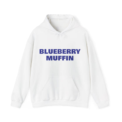 Blueberry Muffin Unisex Hooded Sweatshirt - Cozy Casual Wear for Food Lovers