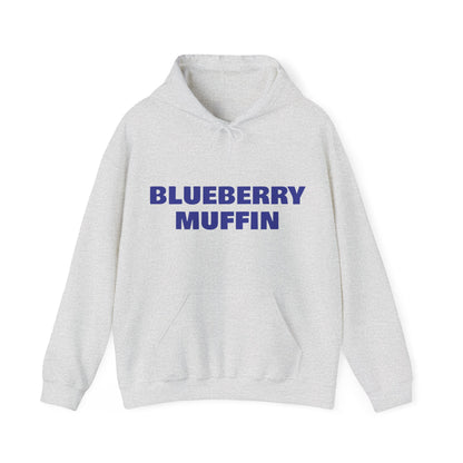 Blueberry Muffin Unisex Hooded Sweatshirt - Cozy Casual Wear for Food Lovers