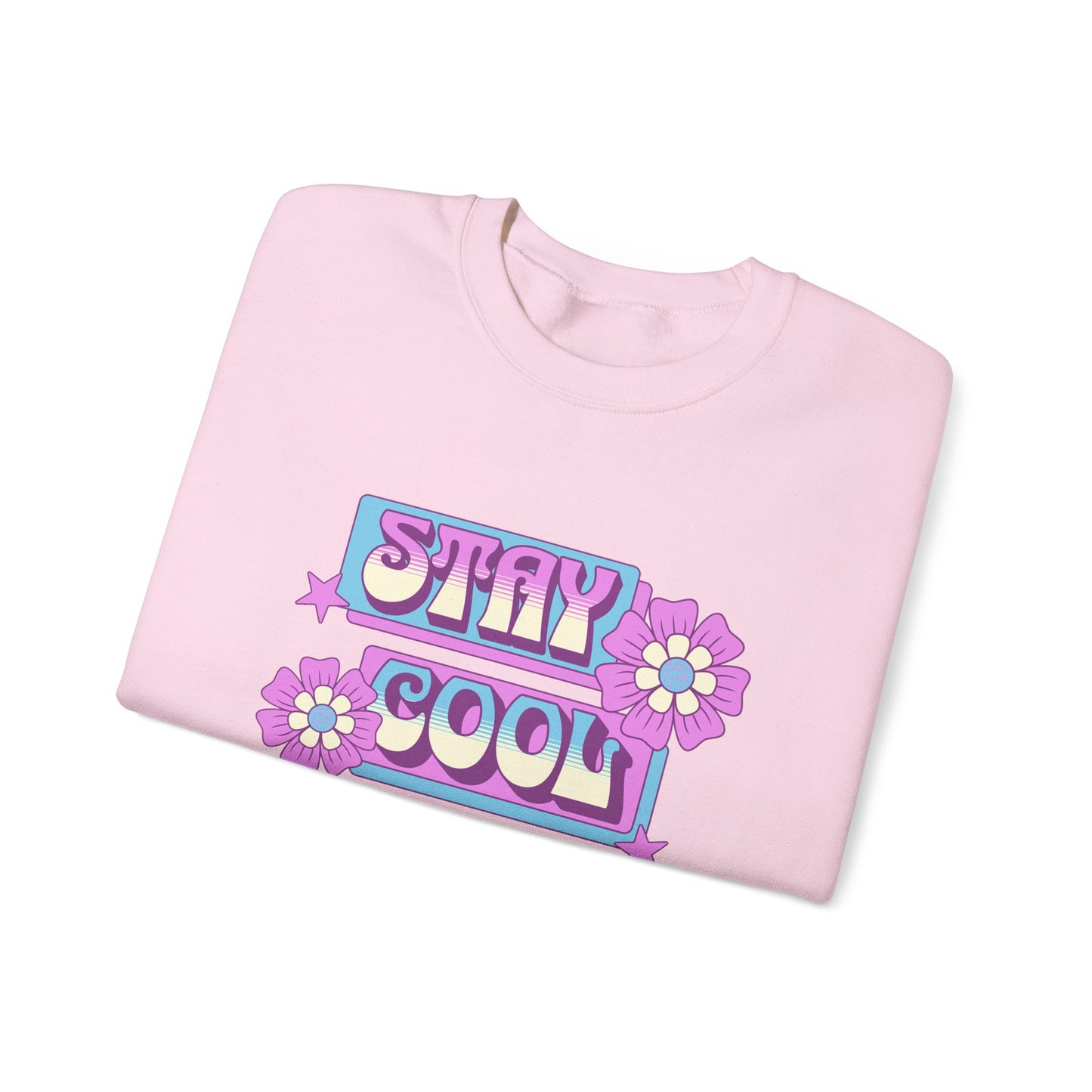 Stay Cool Always Unisex Crewneck Sweatshirt - Fun & Cozy Style