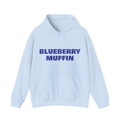 Blueberry Muffin Unisex Hooded Sweatshirt - Cozy Casual Wear for Food Lovers